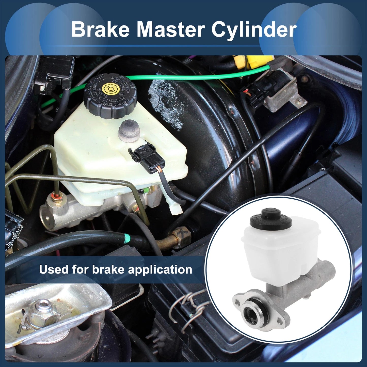 Brake Master Cylinder with Reservoir for Toyota Hilux V Pickup