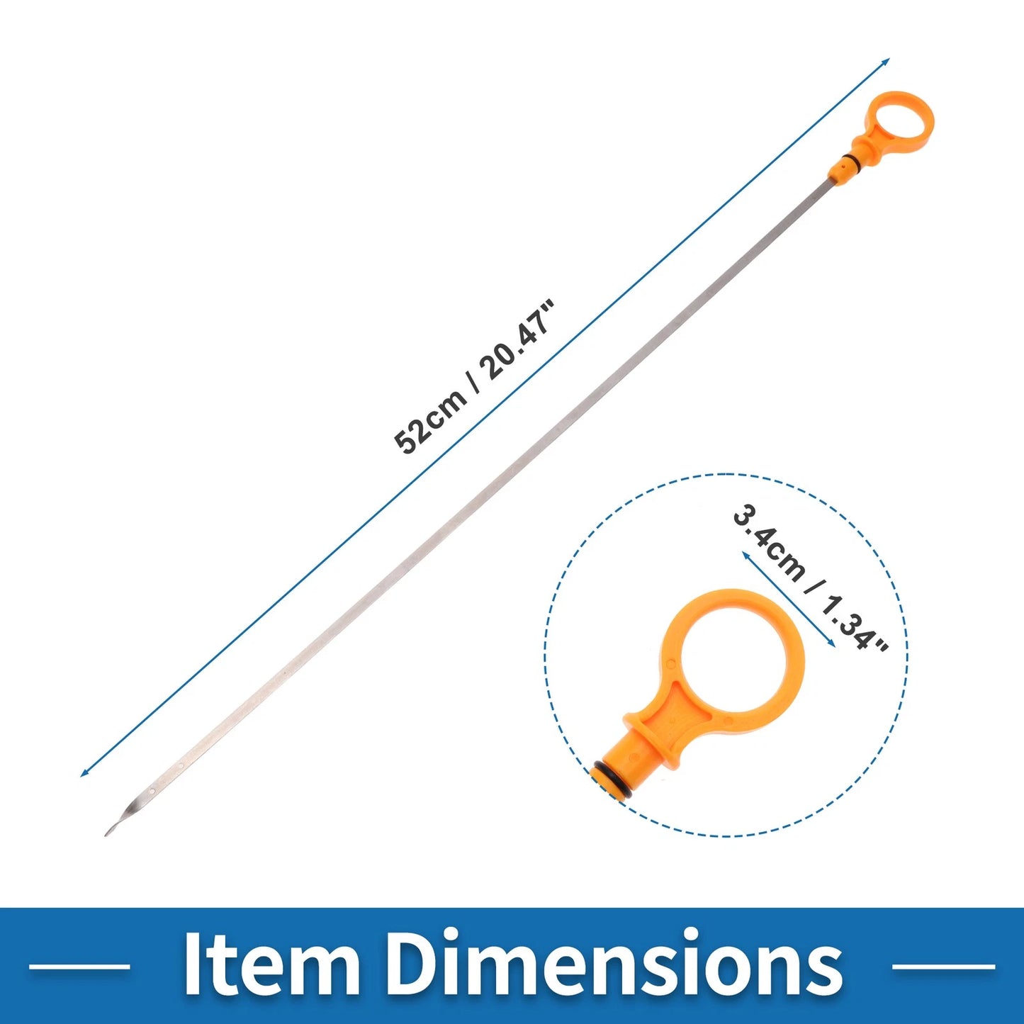 Engine Oil Dipstick for Ford F-150 8 Cyl 5.0L DOHC (2011-2014)