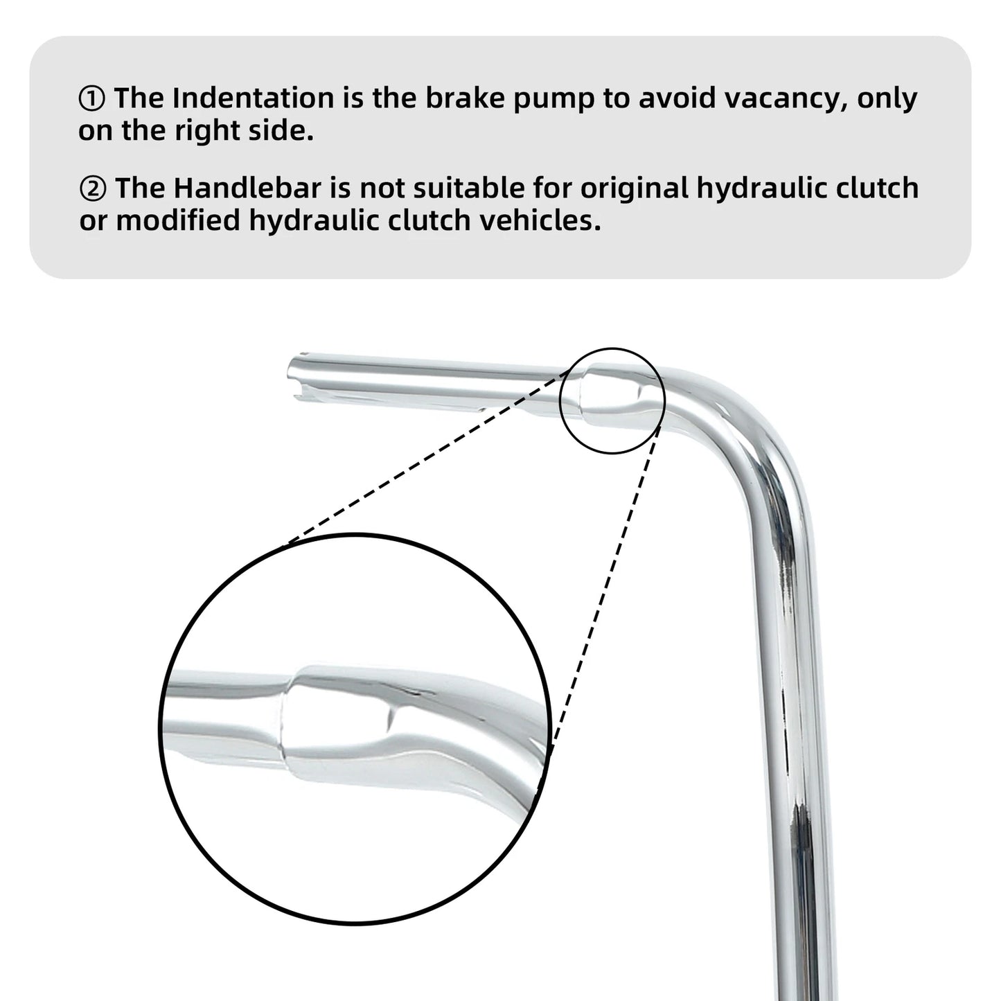 Rise Hanger 1-1/4 Handle Bar for Harley Sportster XL Custom FXST