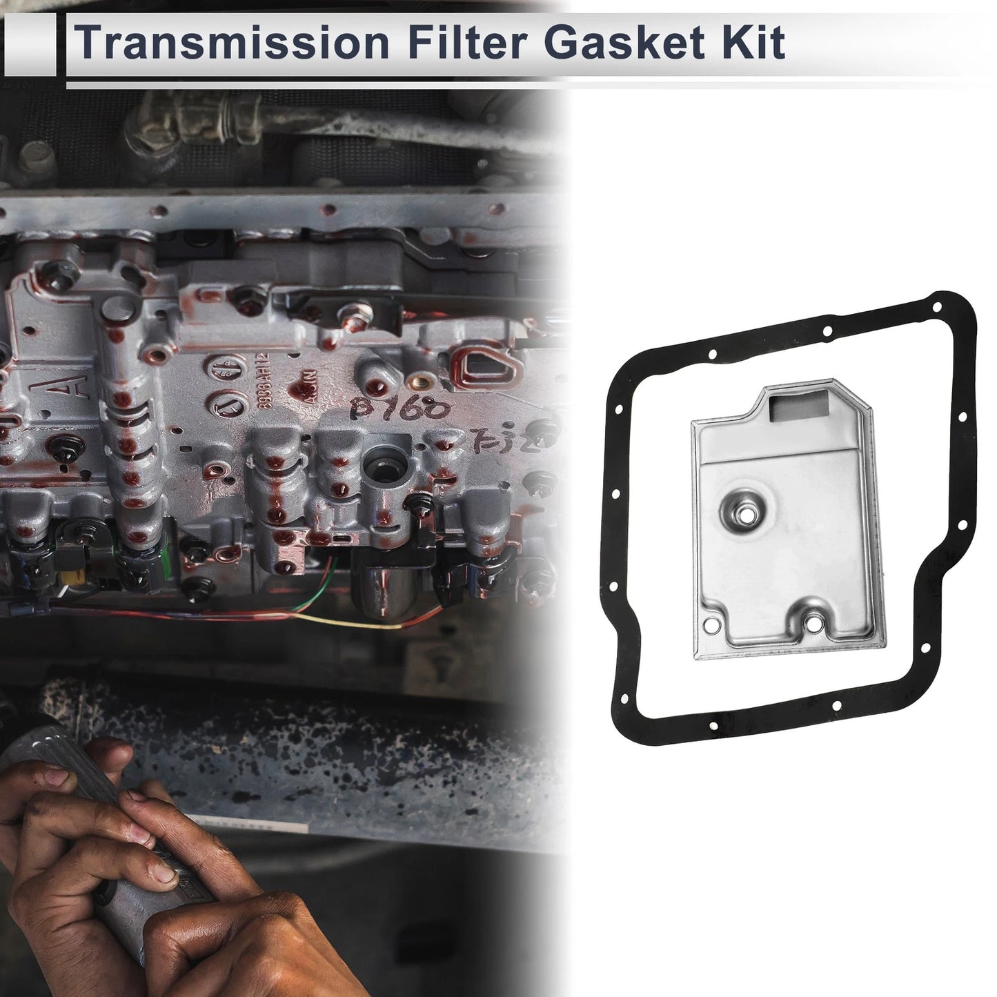 Engine Transmission Filter Gasket for Honda Passport (1994-2002)
