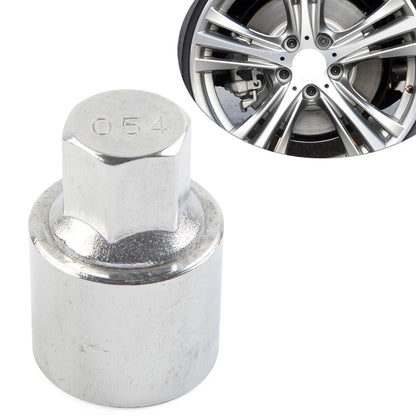 Metal Wheel Lock Lugnut Anti-theft Key Socket for BMW