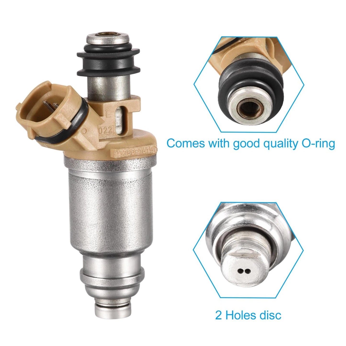 Fuel Injector for Toyota Corolla 1.6L (1992-1997) - 2 x Replacement Parts