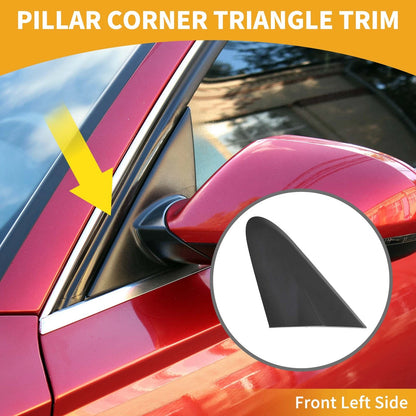 Front Left Side Pillar Corner Triangle Trim for Chevrolet Sonic (2012-2020)