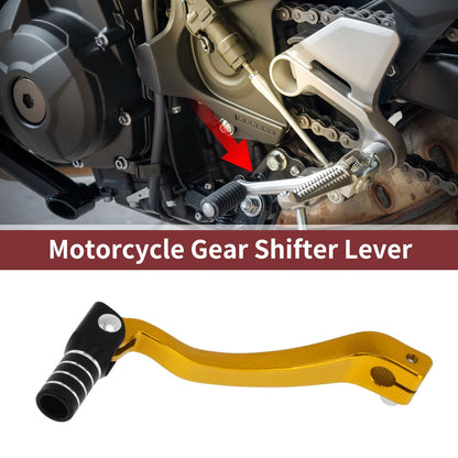 Folding Gear Shifter Lever Gold Tone Black Silver Tone for Kayo T6
