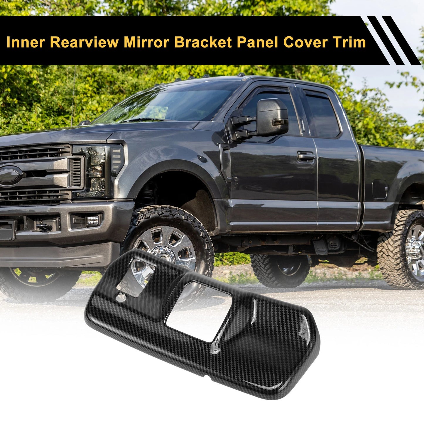 Inner Rearview Mirror Bracket Cover for Ford F-150 (2021-2024)