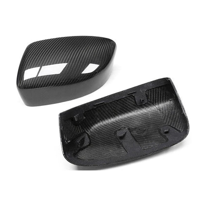 Full Carbon Fiber Side Mirror Cover Caps Replace for Maserati Levante 2016-2023