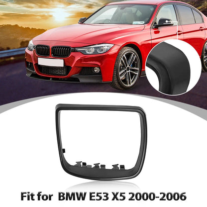 Car Left Side Mirror Cover Cap Trim Ring for BMW E53 X5 (2000-2006)