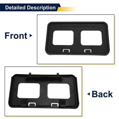 License Plate Frame for Ford F-250 F-350 F-450 F-550 Super Duty (2011-2016)