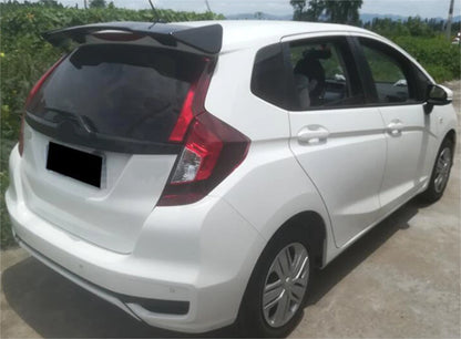 Factory Style Rear Black Spoiler Wing for Honda Fit Jazz Hatchback (2014-2019)