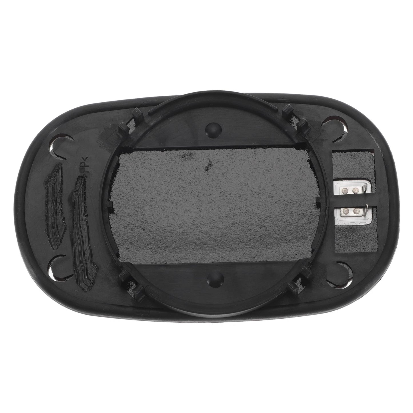 Right Side White Heated Mirror Glass for Ford Ka (1996-2008)