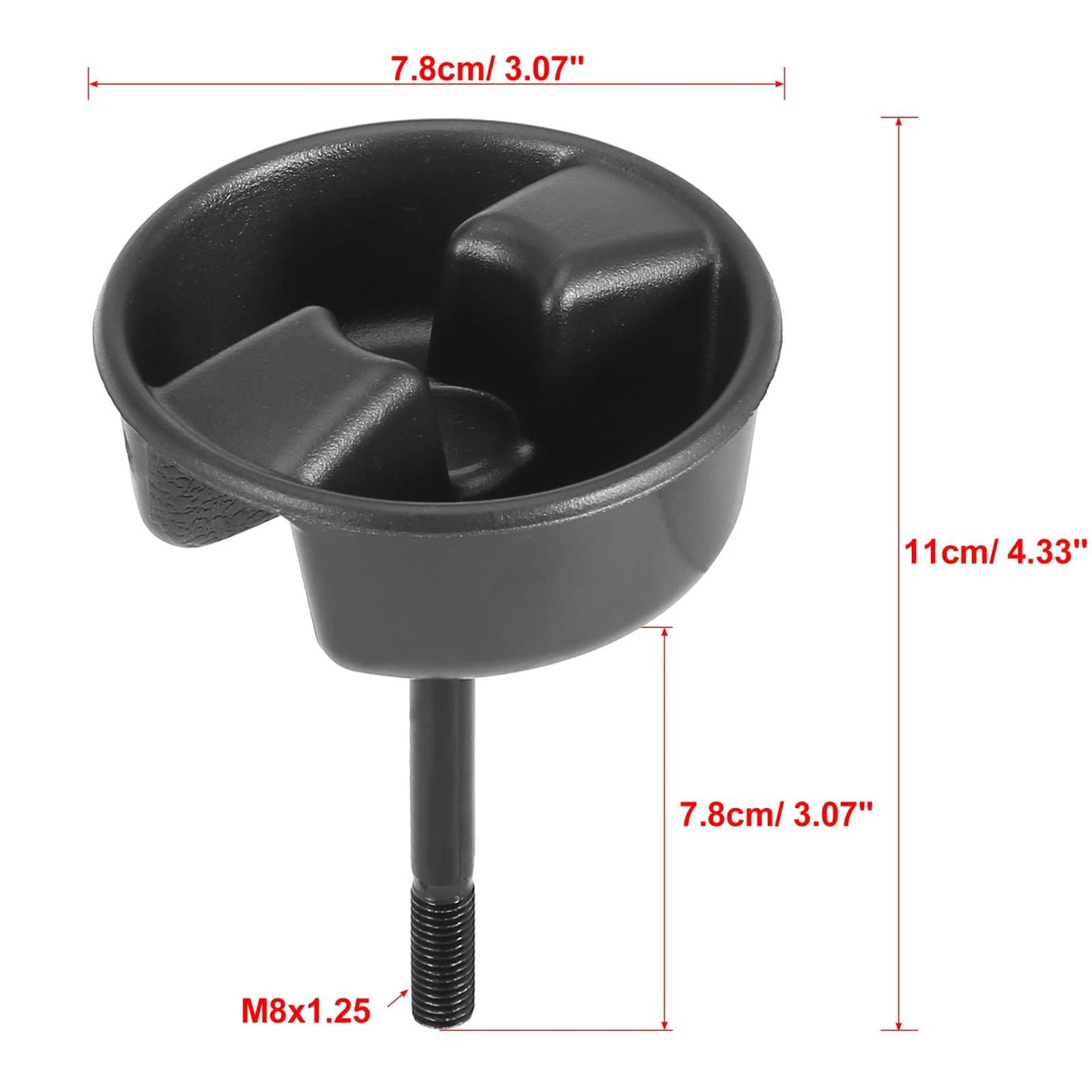 Hardtop Freedom Top Panel Mounting Knob Screws for Jeep Wrangler (2007-2019)