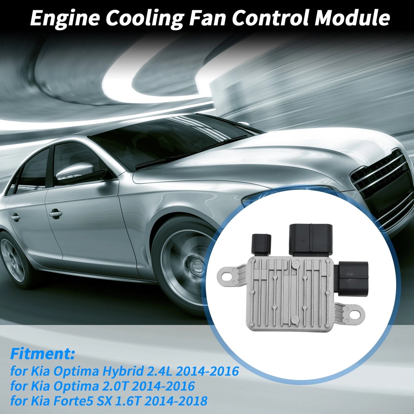 Engine Cooling Fan Control Module for Kia Soul (2017-2019) 1 x Pc
