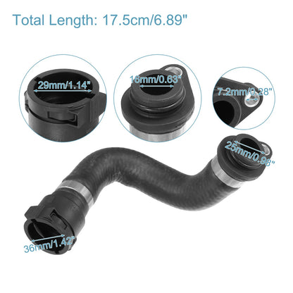 Radiator Coolant Heater Hose for BMW 1 (E81) 116i (2007-2011)
