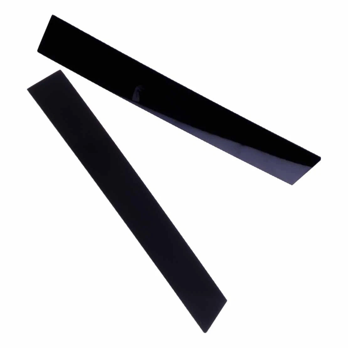 4 x Black Door Trim Covers for Mercedes Benz CLS C219 (2005-2010)