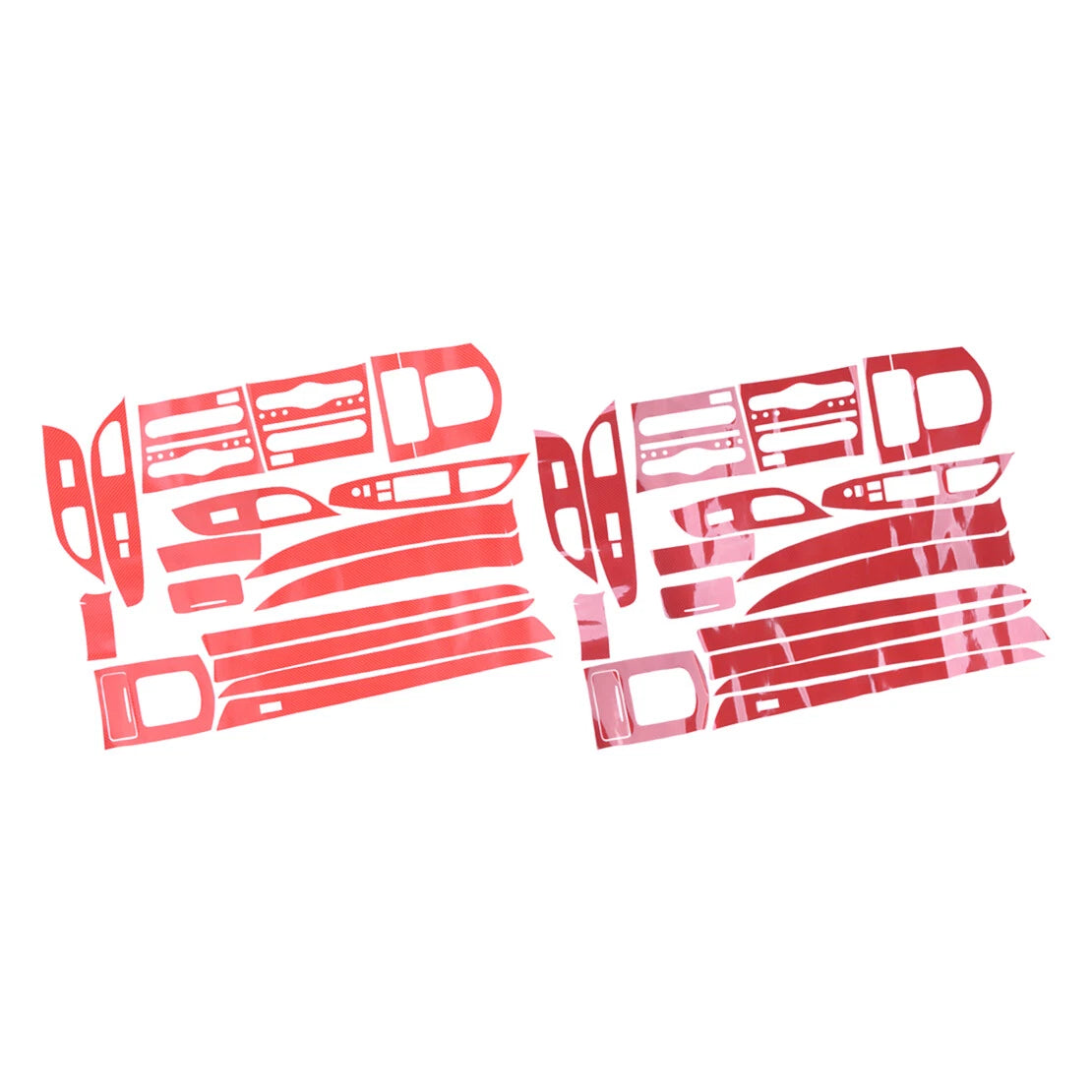 Red 3D/5D Interior Molding Trim for Infiniti G25 G37 (2008-2013)