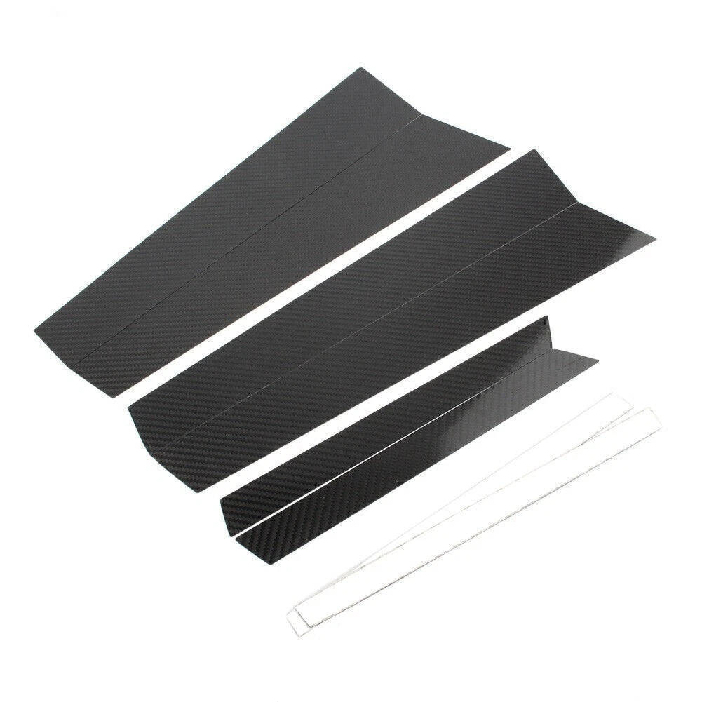 Carbon Fiber B Pillar Trim Covers for BMW E71 X6 2009-2014 (2009-2014)