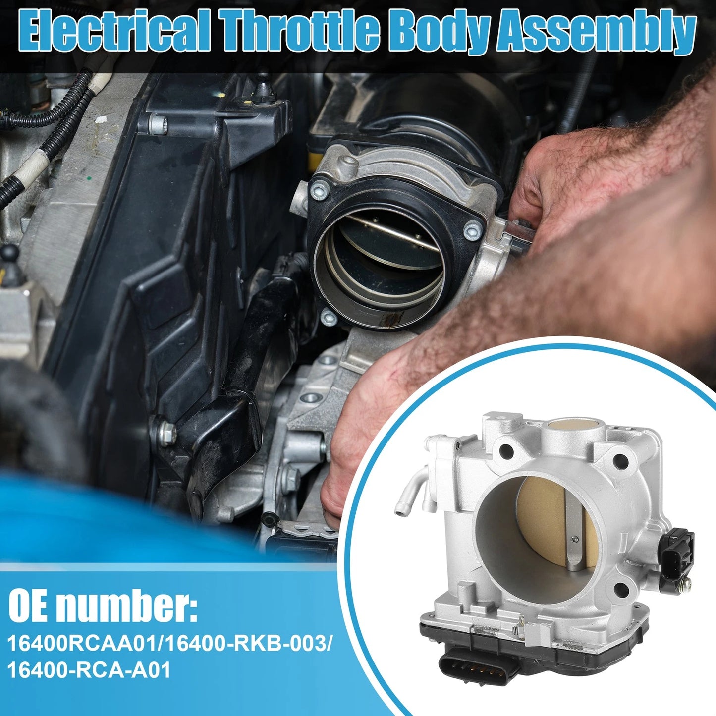 Throttle Body for Honda Accord 3.0L (2003-2007)