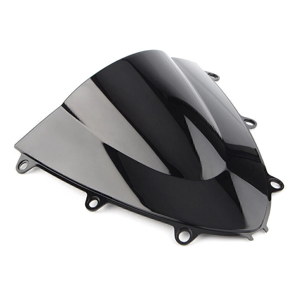 Black Double Bubble Windshield for Honda CBR1000RR 2008-2011 (08-11)