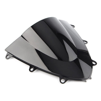 Black Double Bubble Windshield for Honda CBR1000RR 2008-2011 (08-11)