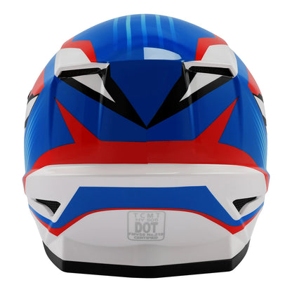 Youth Kids Motocross Full Face Helmet & Goggles for Dirt Bike ATV UTV