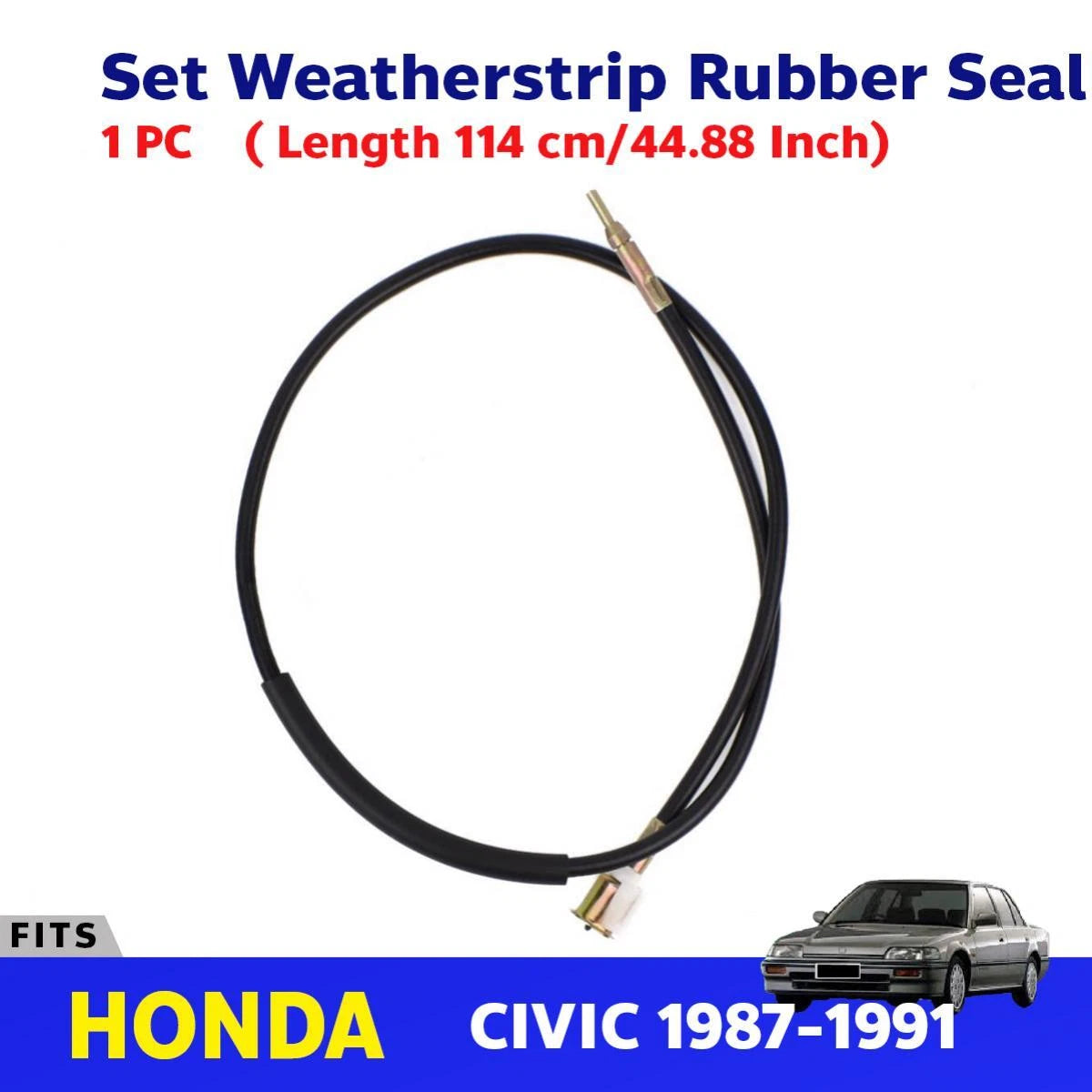 Speedometer Cable Wire Fits Honda Civic STD DX LX EX SI EC ED Sedan 1988-91 D09