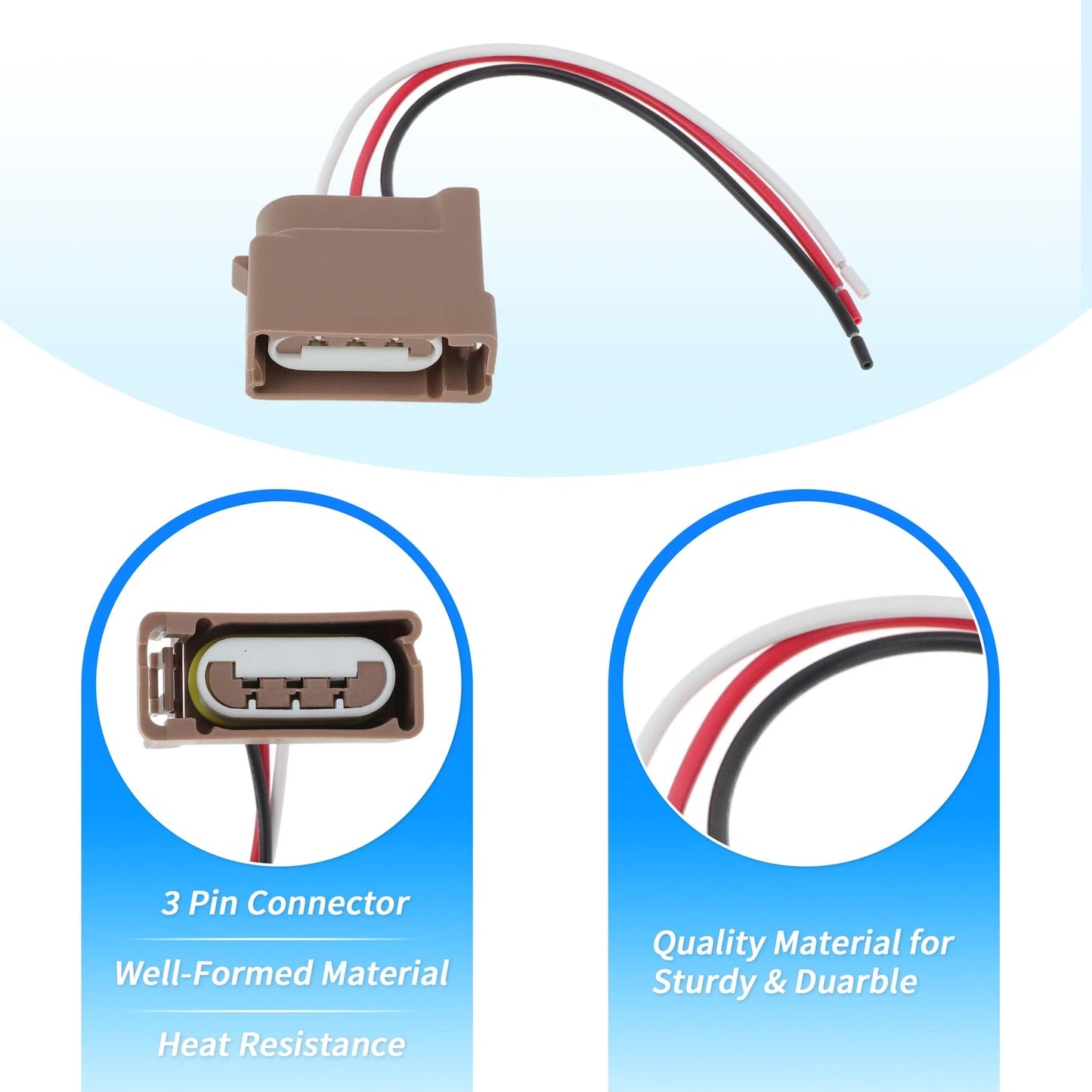 Turn Signal Socket Pigtail Connector for Ford F-150 (2004-2008)