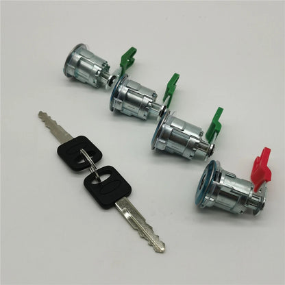 Ignition Cylinder & 4 Door Lock Set for Ford Econoline Van (1997-2020)
