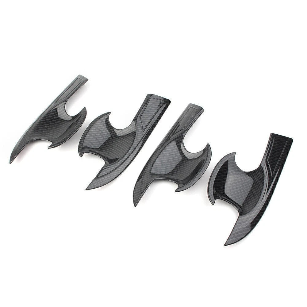 Carbon Fiber Door Handle Bowl Cover Trim for Honda Civic (2016-2018)