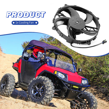 Radiator Cooling Fan for Polaris RZR800/570 Ranger/Sportsman700/800 (2007–2014)