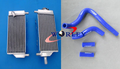 Aluminum Radiator + Hose for Honda CR250R 1992-1996 ()