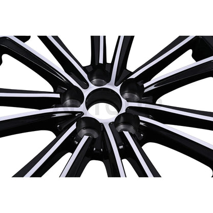 17x7 Alloy Wheel Rim Machined Black for Toyota Corolla (2014–2016)