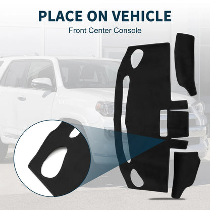 Dashboard Cover Mat for Mazda Flair Wagon (2012-2020) Black 1 Set