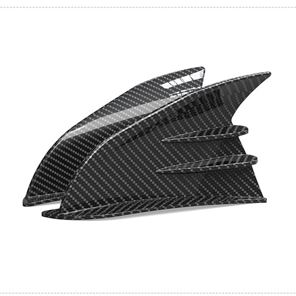 Racing Motorcycle Side Wing Spoiler Winglet Air Deflector Carbon Fiber