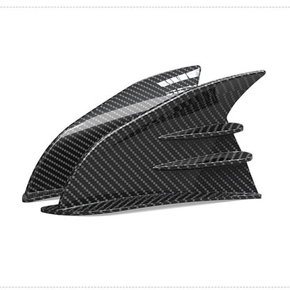 Racing Motorcycle Side Wing Spoiler Winglet Air Deflector Carbon Fiber