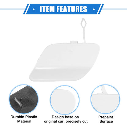 Car Rear Bumper Tow Hook Eye Cover for Mercedes-Benz C300 (2015-2021)
