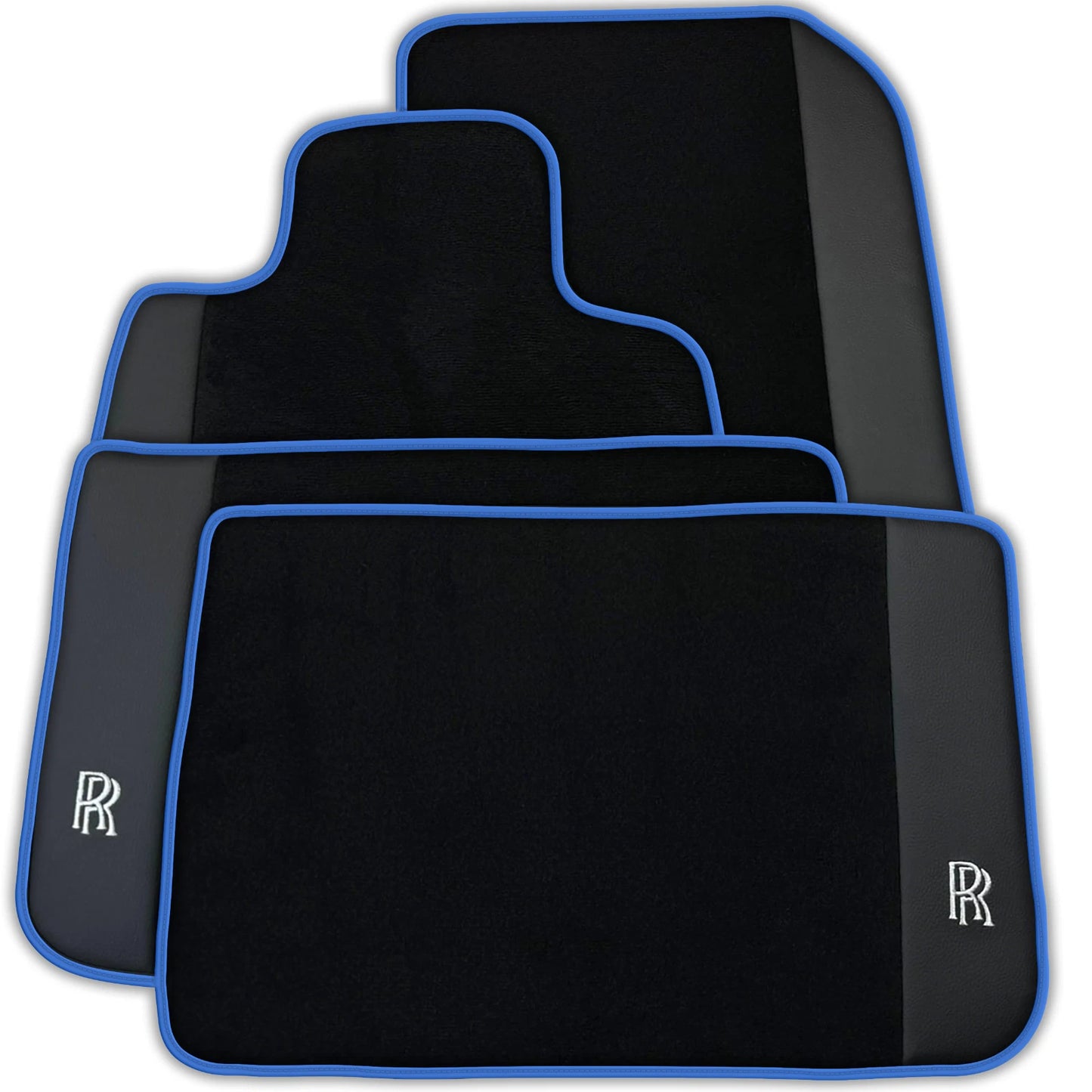 AutoWin Car Floor Mats for Rolls Royce Dawn 2016-2023 Leather (2 x Mats)