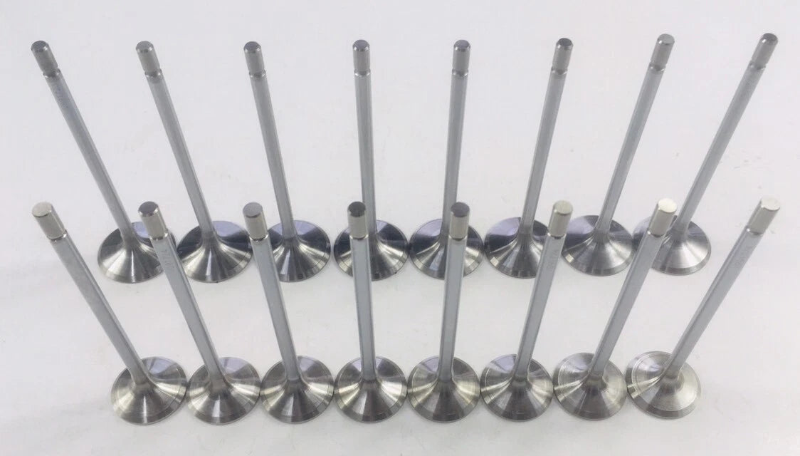 16 x Inlet Exhaust Valves for Clio Kangoo Megane Modus Laguna 1.4 1.6 K4M/K4J