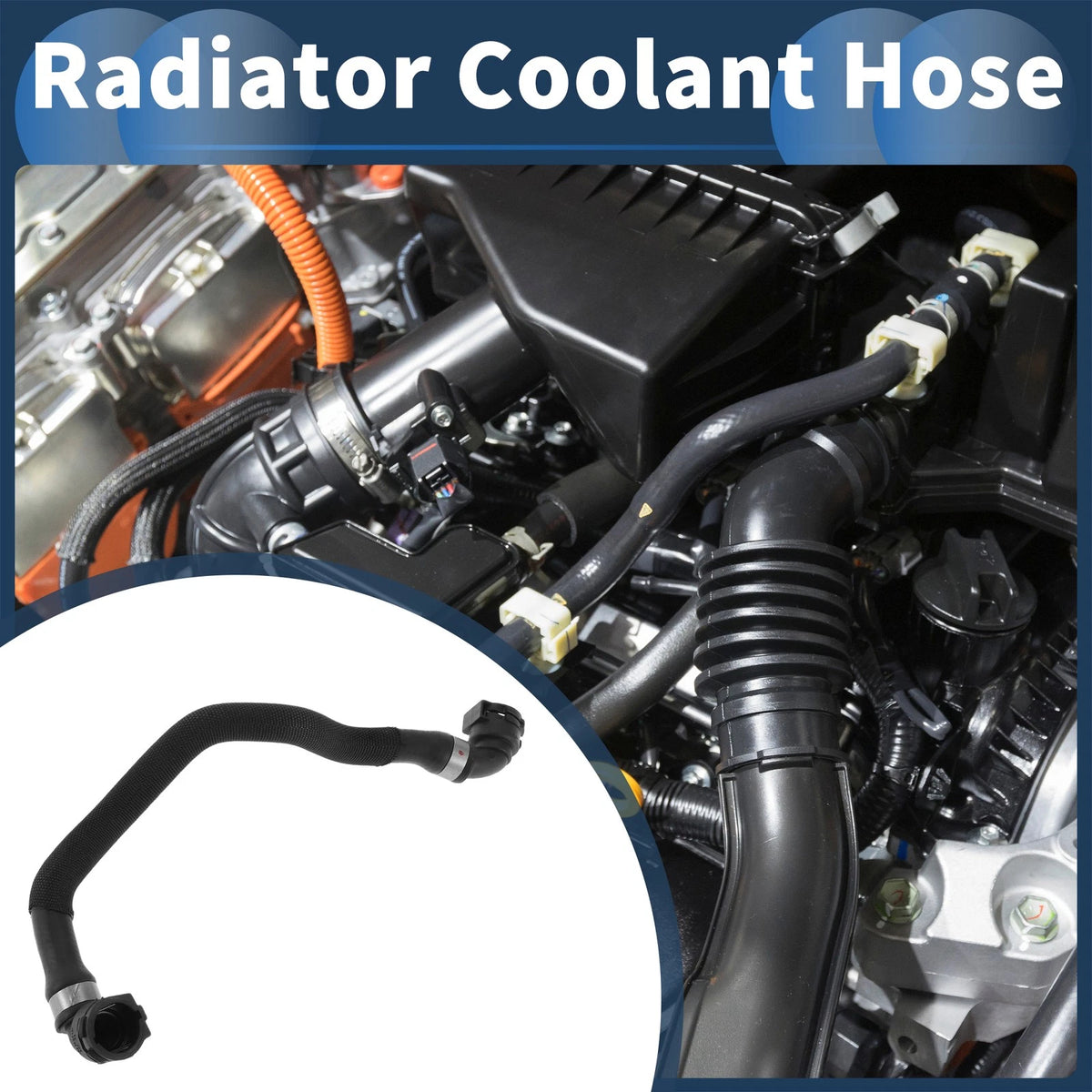 Radiator Coolant Hose for BMW X6/X5 (2008-2019, 2011-2018)