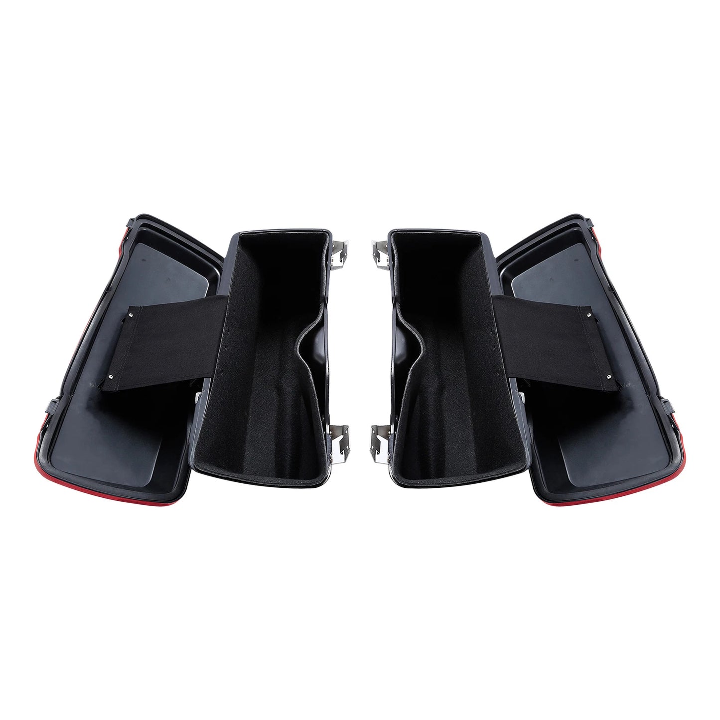 Hard Saddlebags Chrome Conversion Bracket for Harley Softail (1984 - 2017)