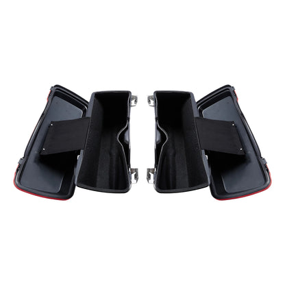 Hard Saddlebags Chrome Conversion Bracket for Harley Softail (1984 - 2017)