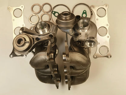 Twin Billet Turbochargers 2 x for BMW 335is 335i 335xi LHD N54 3.0L