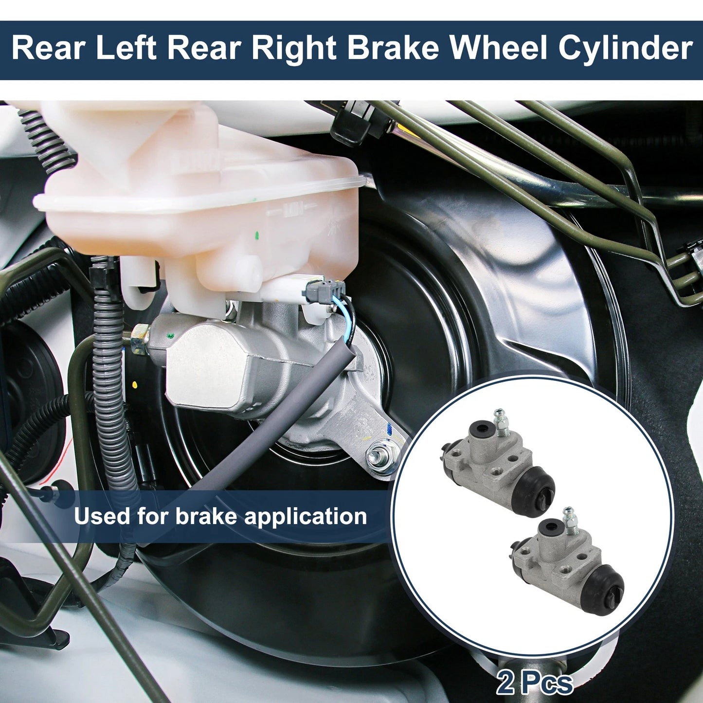 Brake Wheel Cylinder No.W37846 for Honda Civic (1990-2000)  Aluminum Alloy
