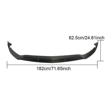 Carbon Fiber Front Bumper Lip Spoiler for Benz A-Class A220 (2019)