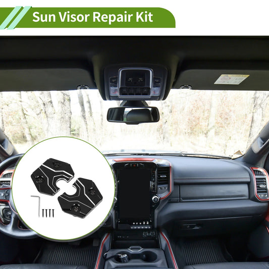 1 Set Sun Visor Repair Kit for Dodge Ram 1500 Trucks (2019-2023)