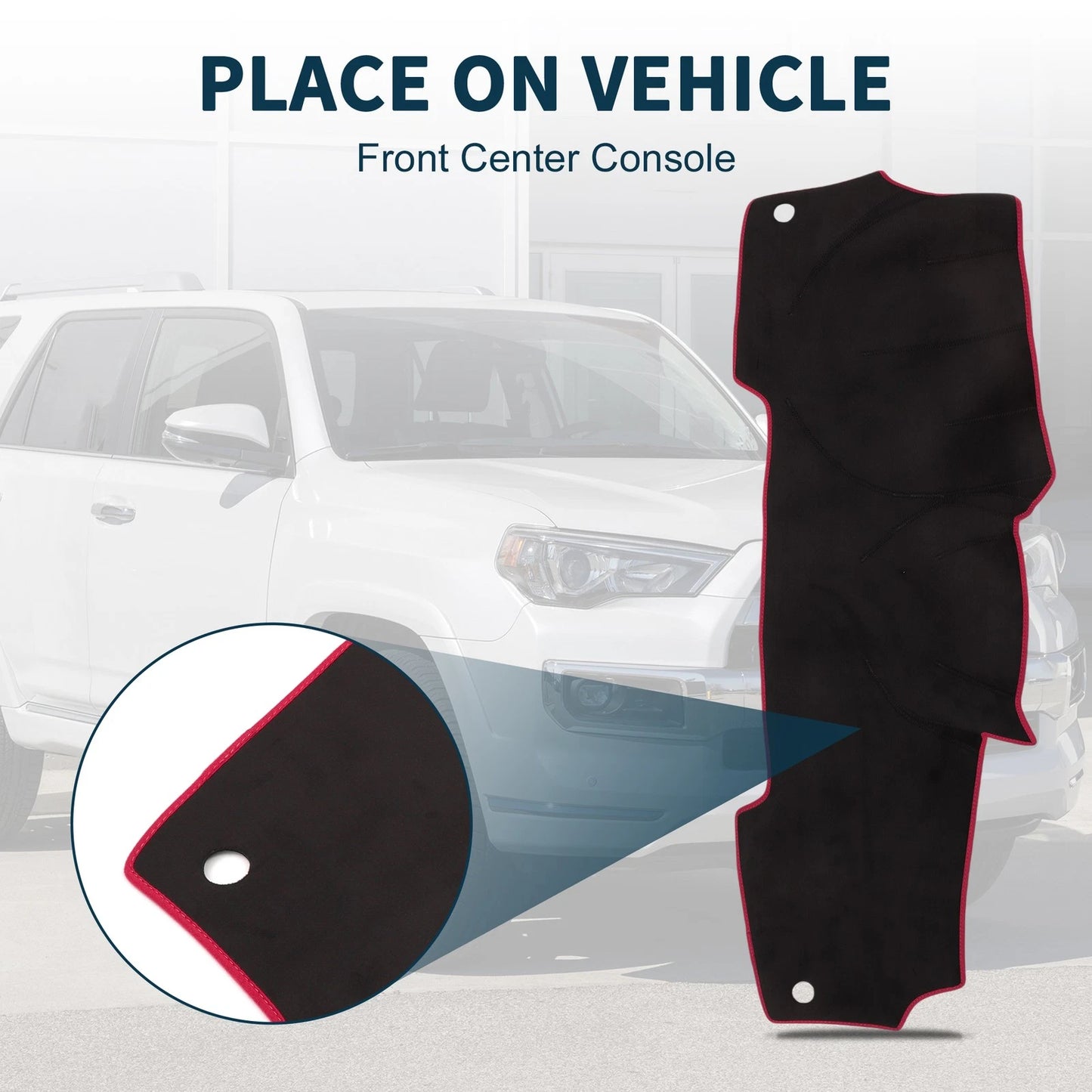 Dashboard Cover Mat for Nissan Micra March K13 Sun Protector (2010-2017)