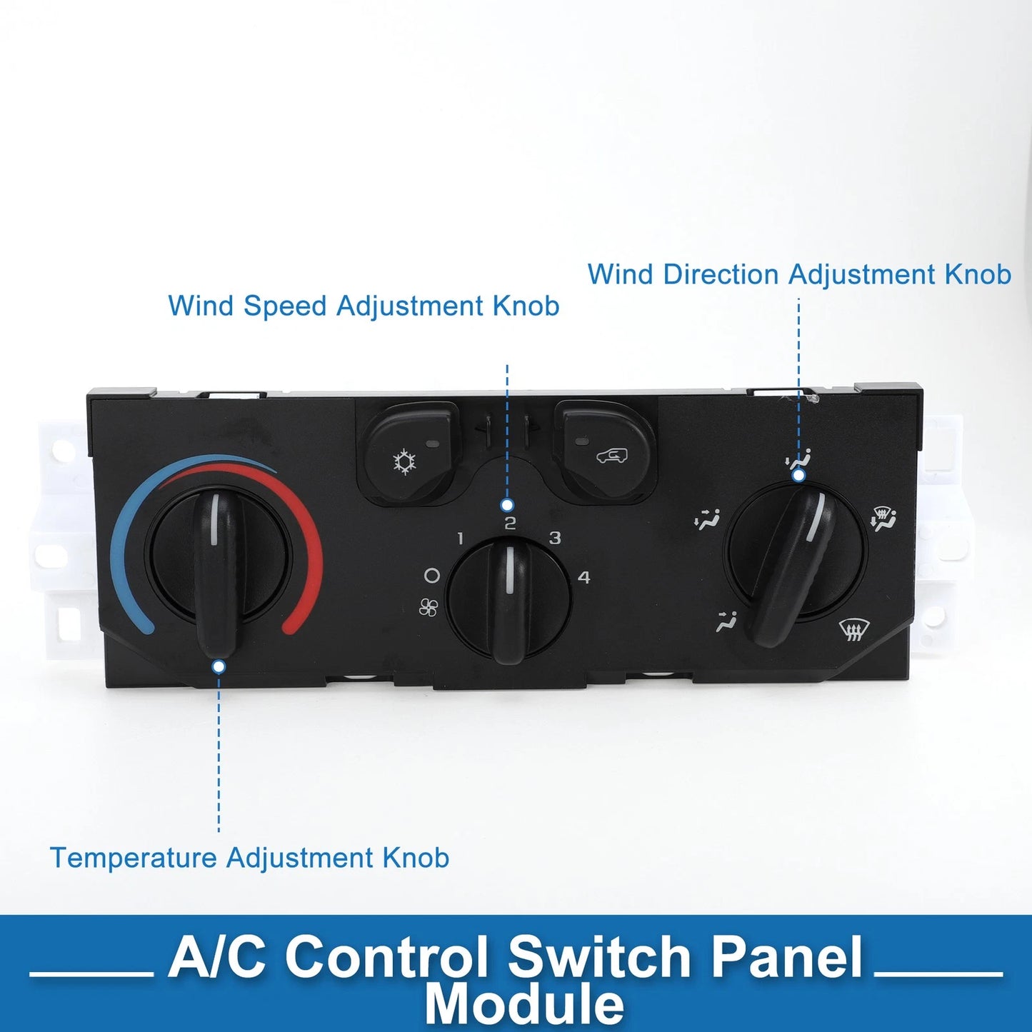 HVAC A/C Heater Climate Control Panel for Chevrolet Colorado (2004-2012)