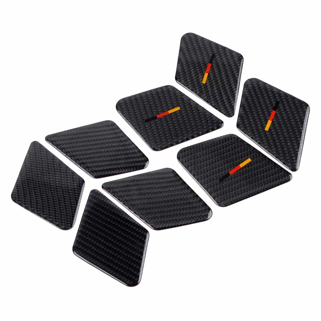 Carbon Fiber Interior Door Handle Cover Trim for Mercedes Benz W204 W212