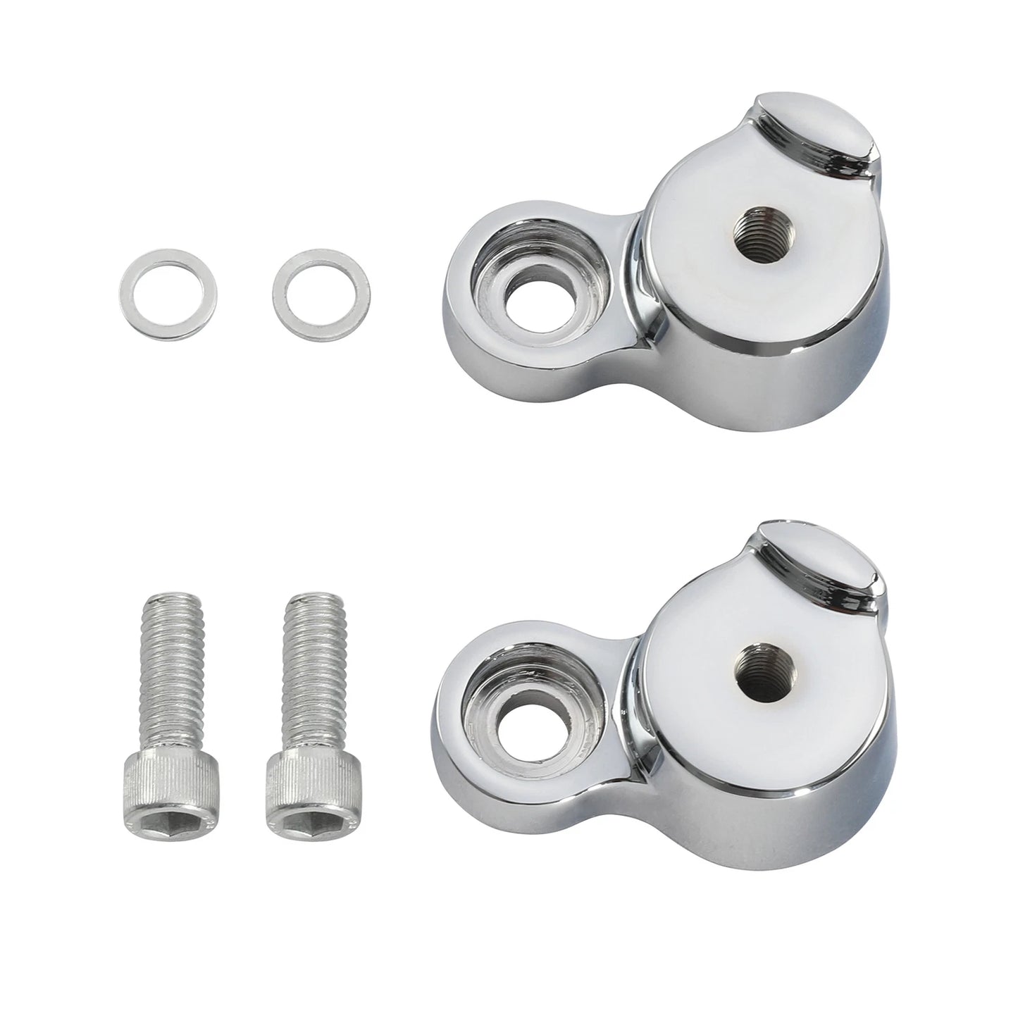 Rear Passenger Footpegs Mounting Kit for Harley FXDR FXDRS (2019-2024)