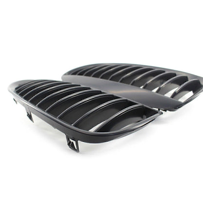 Front Bumper Upper Mesh Grille for BMW E63 M6 Coupe, E64 M6 Cabrio (2006-2010)