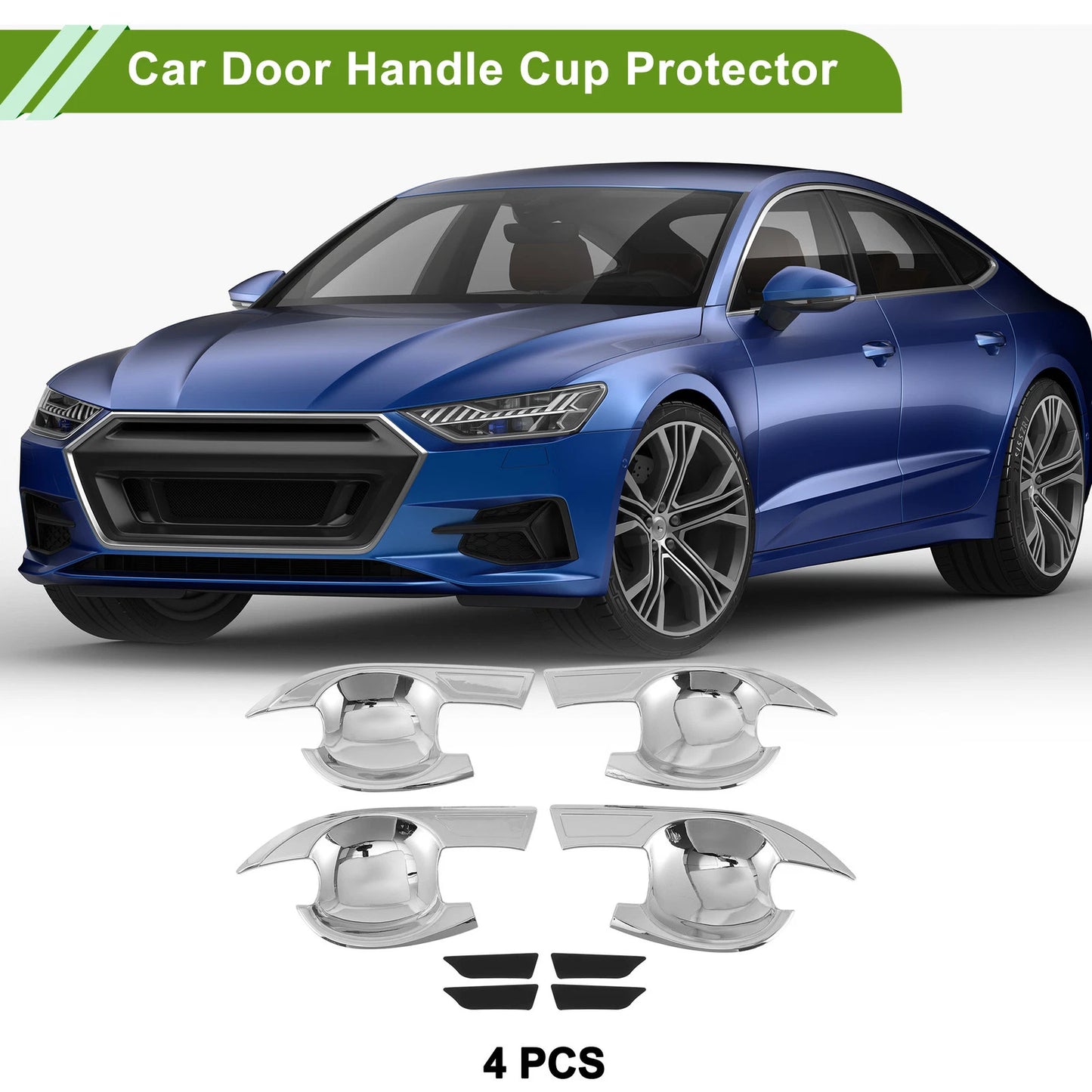 Chrome Silver Door Handle Cup Protectors for Nissan Sylphy (2020) 4 Pcs